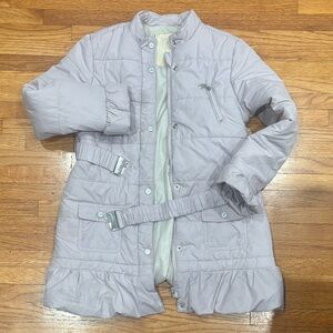 Kids Lavender Puffer Coat